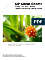 CAPM - PMP Cheat Sheets PDF