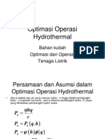 Optimasi Operasi Hydrothermal Materi-5
