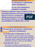 2 CursLR Clearenceul Pulmonar. Pneumoconiozele