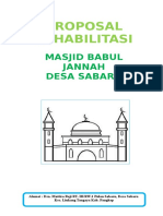 RENOVASI MASJID