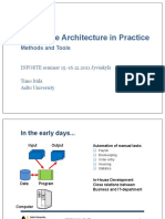 Timo Itälä - EA in Practice - Methods and Tools PDF