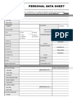 032117 CS Form No. 212 Revised Personal Data Sheet