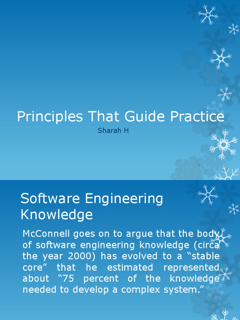 Core Principles of Software Engineering | PDF | Computer Programming ...