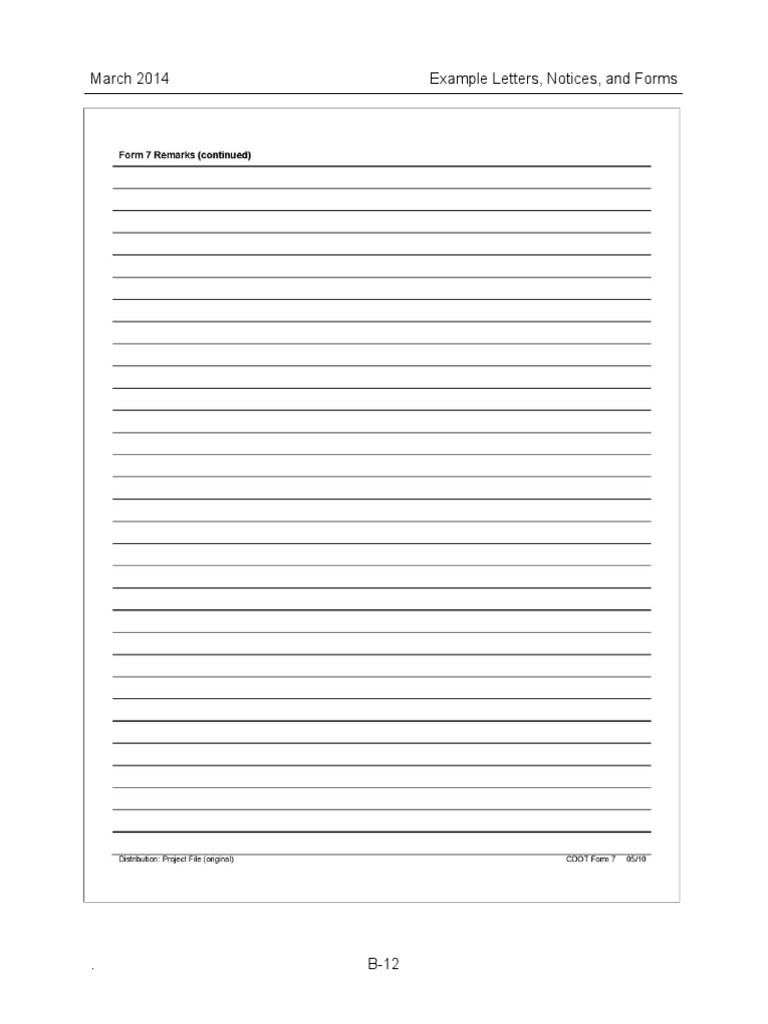 Example Letters and Notices Guide | PDF
