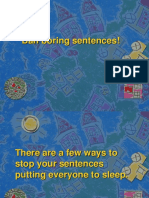 Ban Boring Sentences