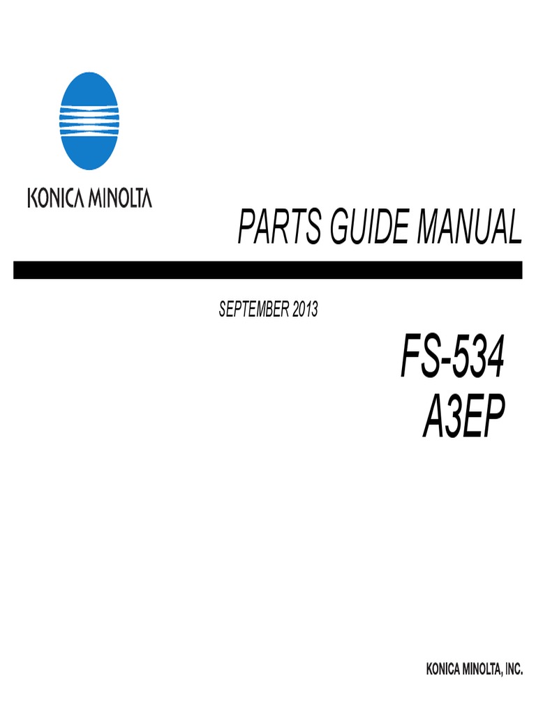 FS-534 Parts Manual | PDF