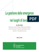 Gestione Emergenze 