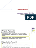 Materi UTS Analisis Farmasi