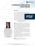 Leading in A Disruptive VUCA World: Sattar Bawany