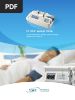 SK-500II Syringe Pump: SK-500II Is Designed For Neonatal, Pediatric and Adult Patients in The ICU and OR