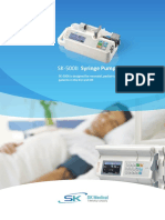 SK-500II Syringe Pump: SK-500II Is Designed For Neonatal, Pediatric and Adult Patients in The ICU and OR