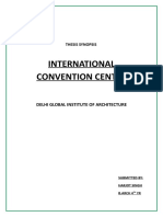 International Convention Centre: Delhi Global Institute of Architecture