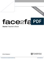 Face Face: Starter Teacher's Book