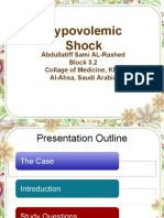 Hypovolemic Shock - Reduced Cardiac Output