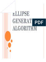 Ellipse Generating Algorithm