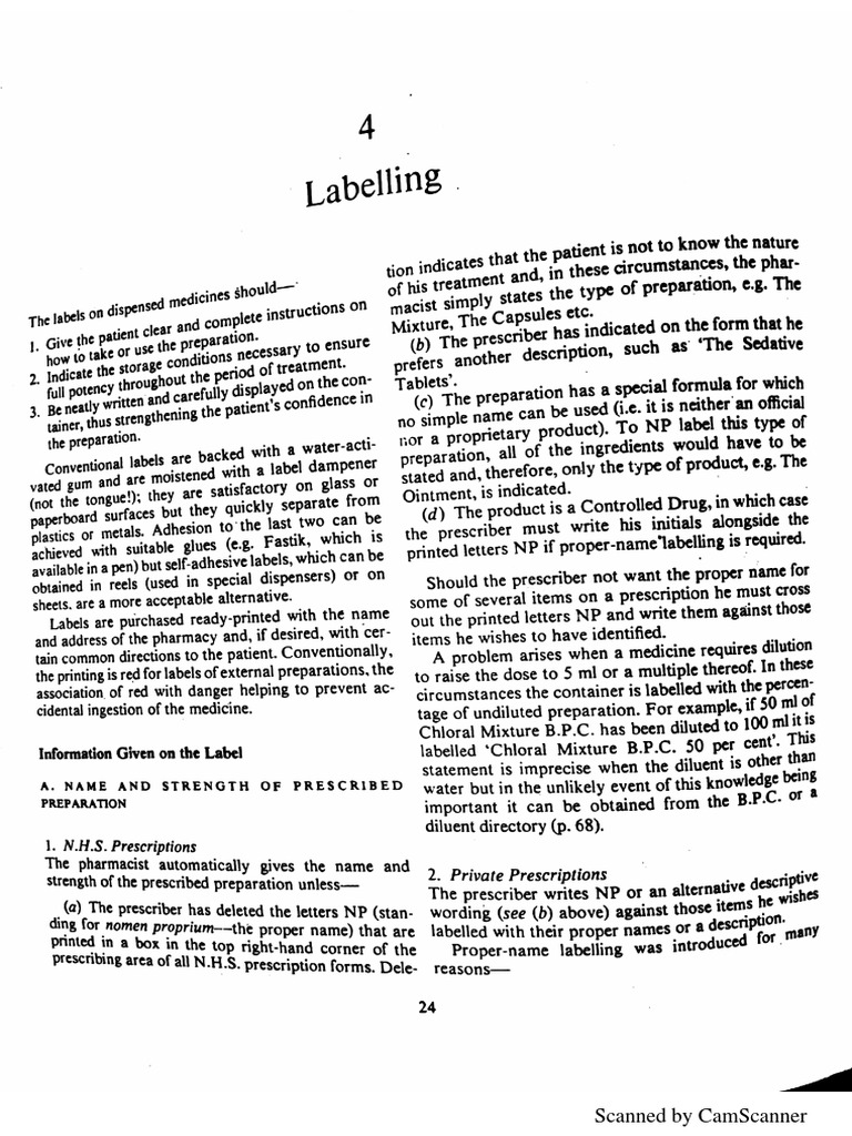 Labelling | PDF