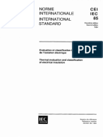 Évaluation Et Classification Thermique de L'isolation Élec