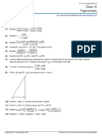 Grade 10 Trigonometry in