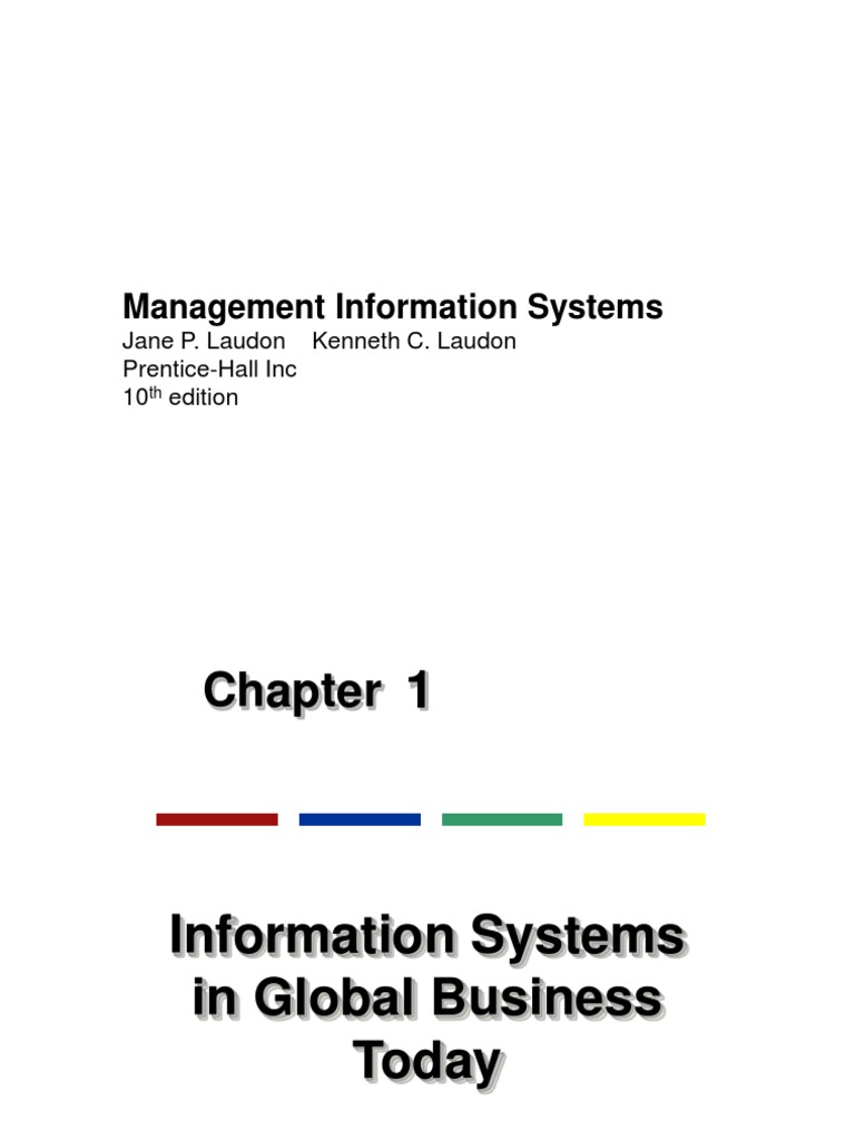Role of Information Systems in Business | PDF | Information System ...