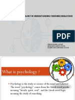 Importance of Psychology in Consumer Behavior