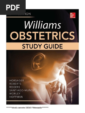 Williams Obstetrics Study Guide, 24th Edition | PDF | Childbirth