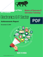 Electronics & IT Sector - Achievement Report