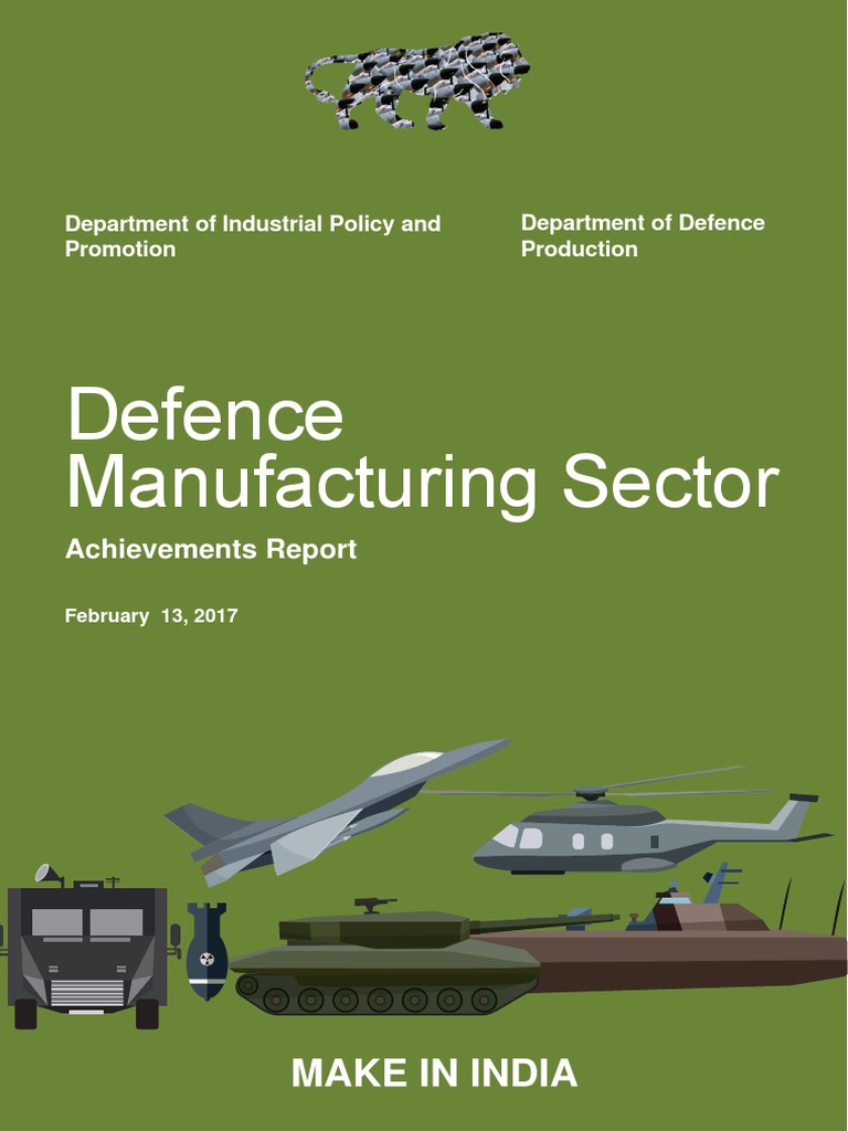 Defence Manufacturing Sector - Achievement Report PDF | PDF | Military ...