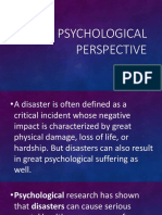 Psychological Perspective