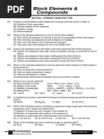 S-Block Elements & Compounds - 5