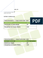 Matriz Curricular 608