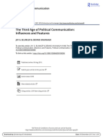 The Third Age of Political Communication Influences and Features PDF