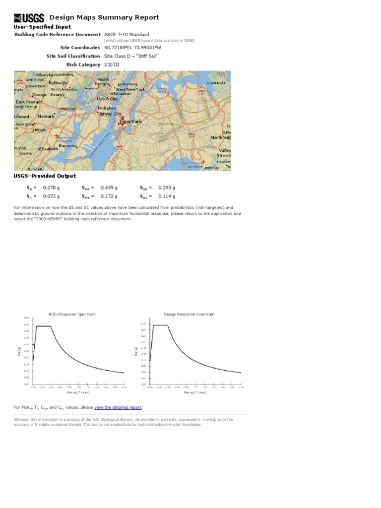 USGS Building Code Design Maps Summary | PDF | Teaching Methods ...