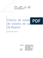 Informe Criterio Nyquist