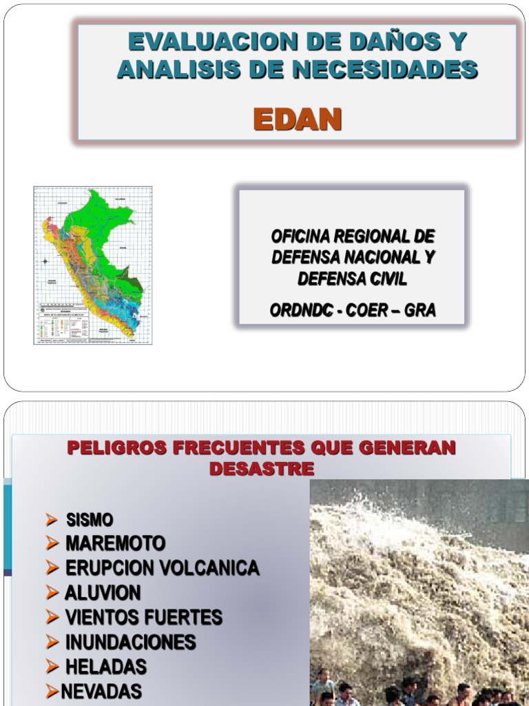 EDAN - Arequipa | PDF | Tsunami | Mapa
