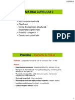 Curs 2 - Proteine