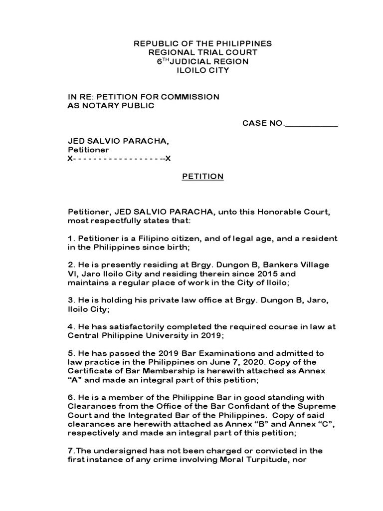 Notarial Commission | PDF | Notary Public | Common Law