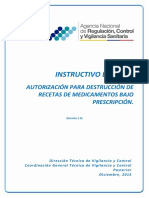 IE-E.2.2-MG-03 Instructivo Externo Destrucción Recetas SOCIALIZACIÓN