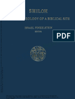 Finkelstein I Etal 1993 Shiloh - The Archaeology of A Biblical Site