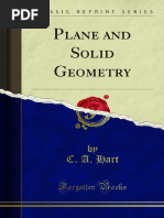 Plane and Solid Geometry