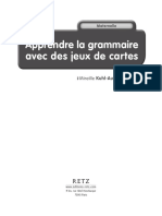 Apprendre La Grammaire Avec Le Jeu de Cartes