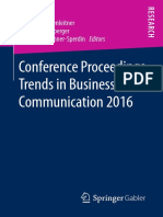 T Becker, P Schneckenleitner, W Reitberger, A Brunner-Sperdin-Conference Proceedings Trends in Business Communicati