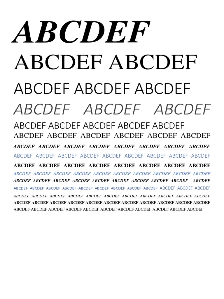 ABCDEF | PDF