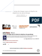 Eduteka - Pautas de Mager para El Diseño de Objetivos de Aprendizaje