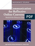 Demiray U., Kurubacak G., Yuzer T.v.-meta-Communication For Reflective Online Conversations - Models