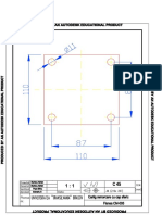 Flansa Legatura Gros 8-Model