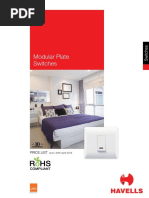 Havells Combined Price List Modular Switch