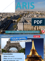 Torre Eiffel, um dos principais pontos turísticos de Paris