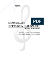 Istoria Muzicii I PDF