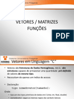 Vetores Matrizes Funcoes C