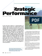 On Strategic Performance